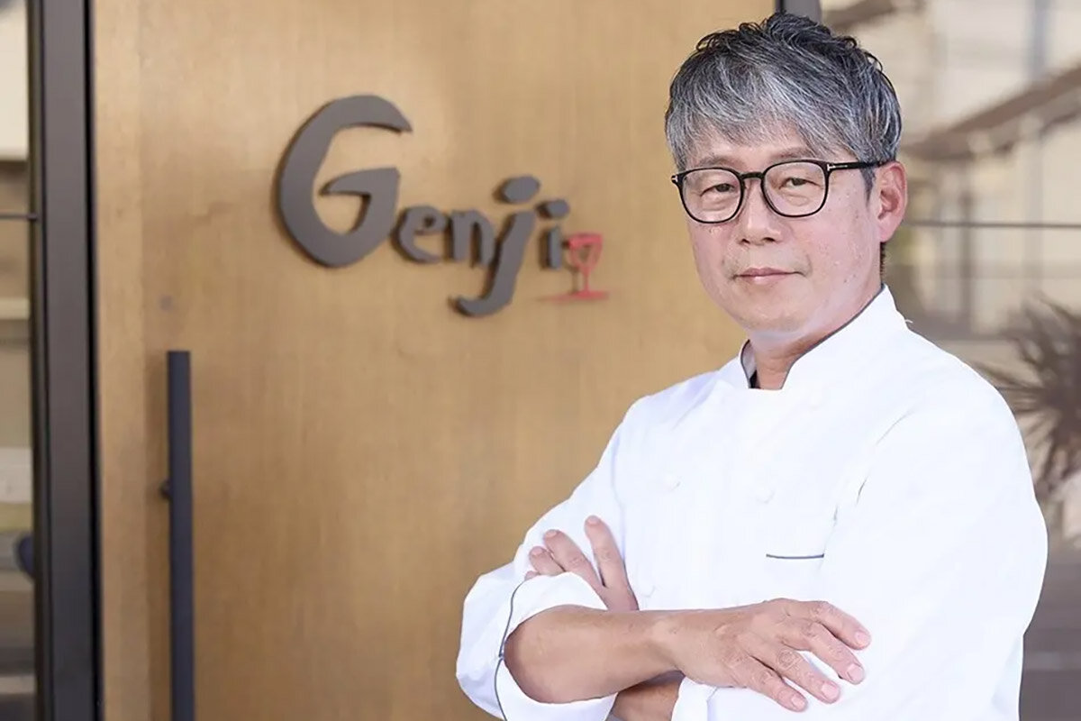 南海沿線に店舗を構えるレストラン「Genji」の元川篤（もとかわ あつし）シェフ