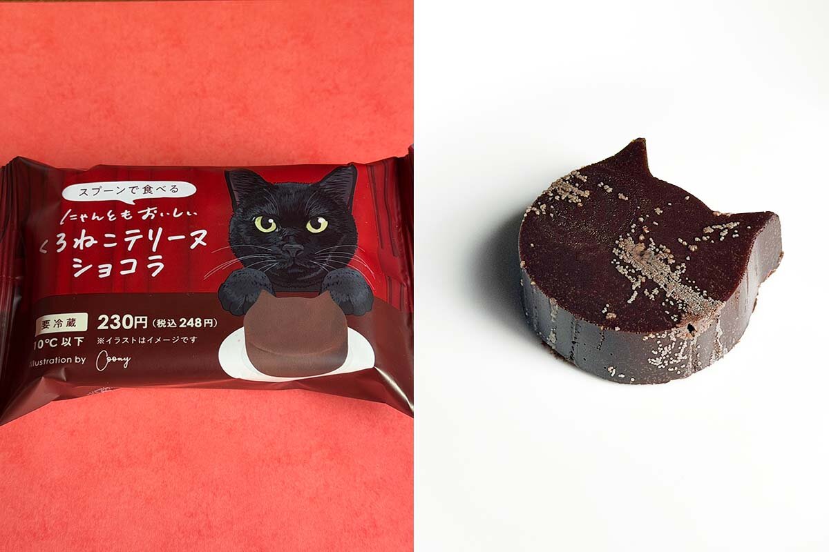 濃厚で芳ばしい「にゃんともおいしい クロネコテリーヌショコラ」（248円）