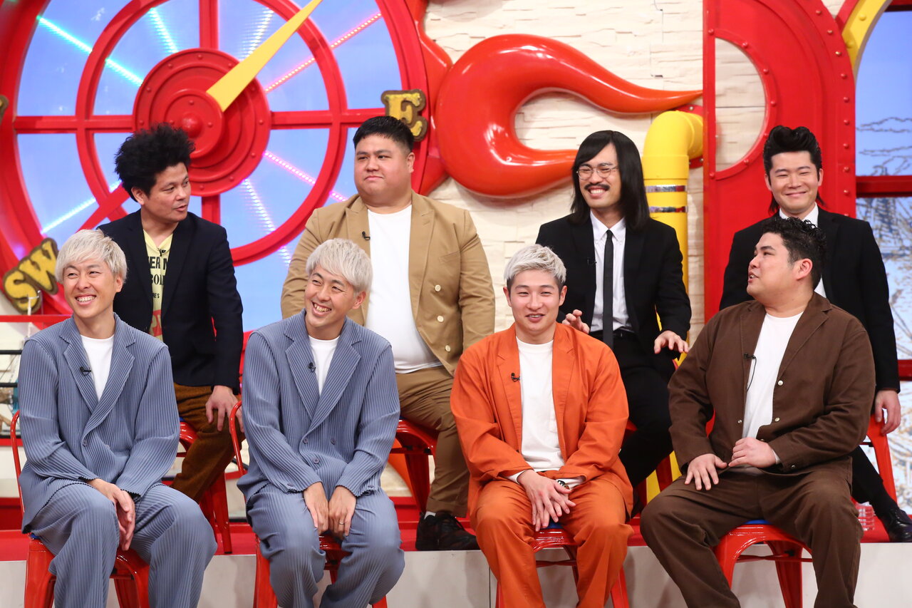 上段左から）ダブルアート / ジョックロック 下段左から）吉田たち / 豪快キャプテン