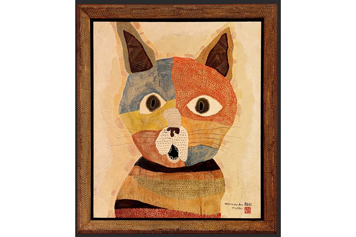 猫作家・加悦雅乃氏による作品　(c) NyanNyan-Ji/TELACOYA