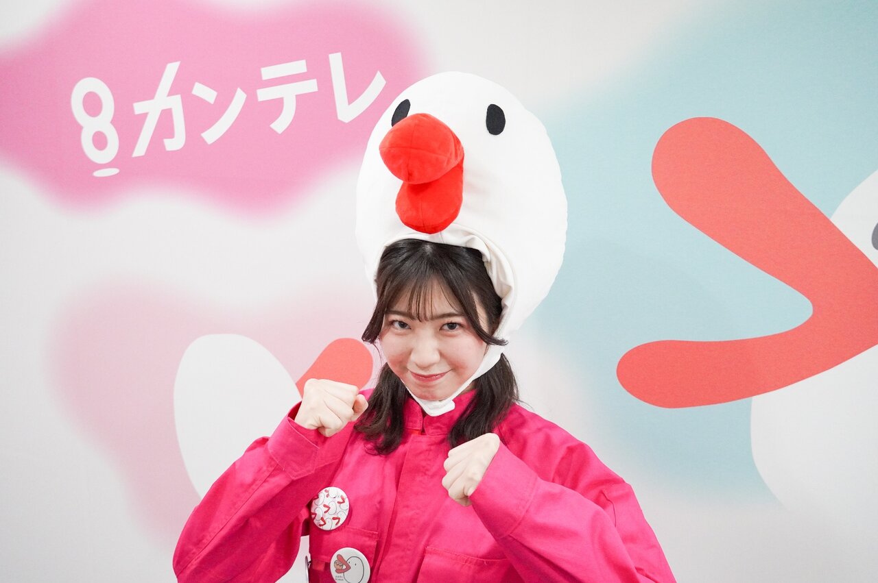 田中友梨奈アナウンサー、ハチエモン