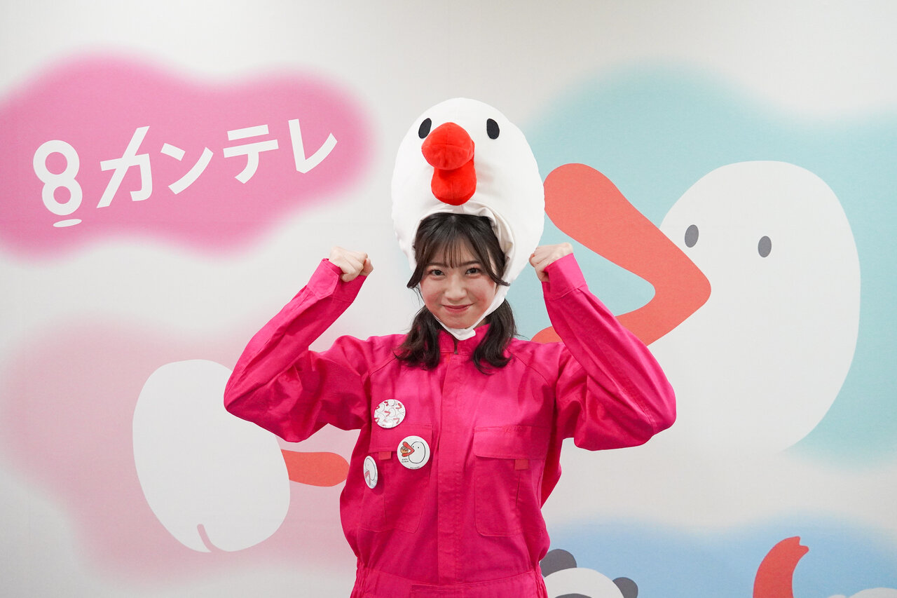 田中友梨奈アナウンサー、ハチエモン