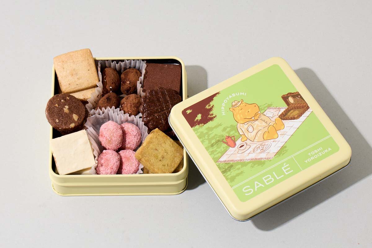 「ショコラサブレヒポやすみ」（180g3,201円・トシ・ヨロイヅカ、前半のみ）