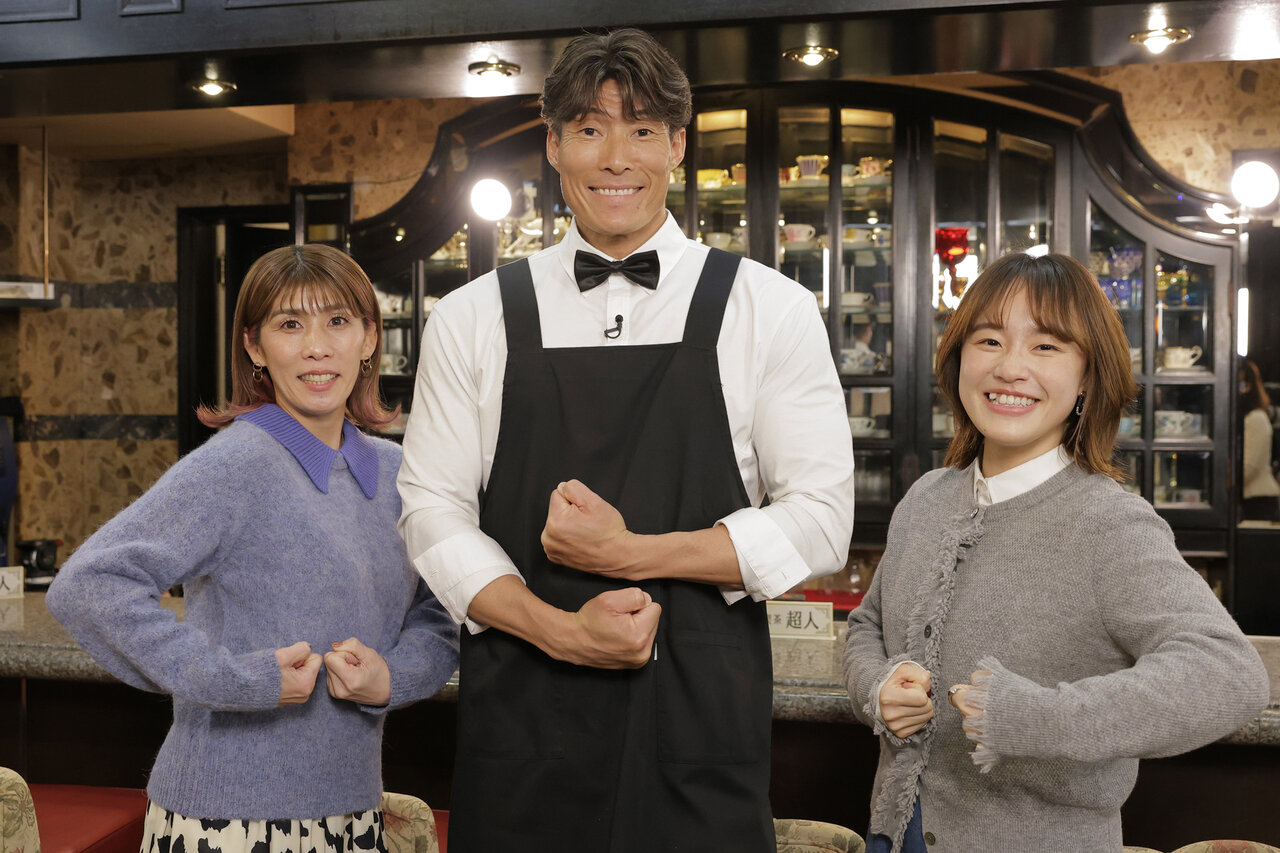 左から）吉田沙保里、糸井嘉男、登坂絵莉