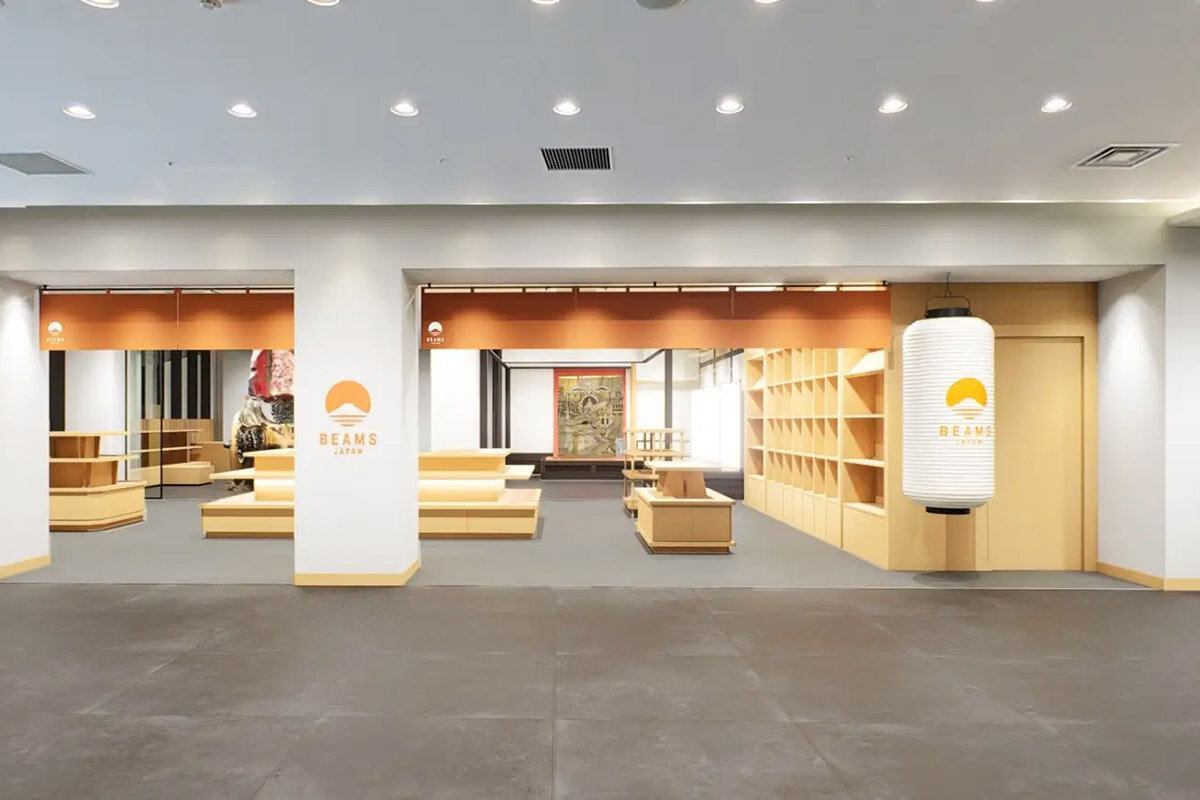 「漢字ミュージアム」1階にオープンする「ビームス ジャパン 祇園」内観イメージ（京都市東山区）