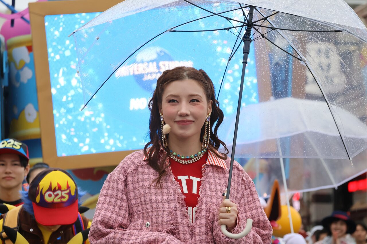 USJが大好きだという仲里依紗さん（３月３日、USJ）