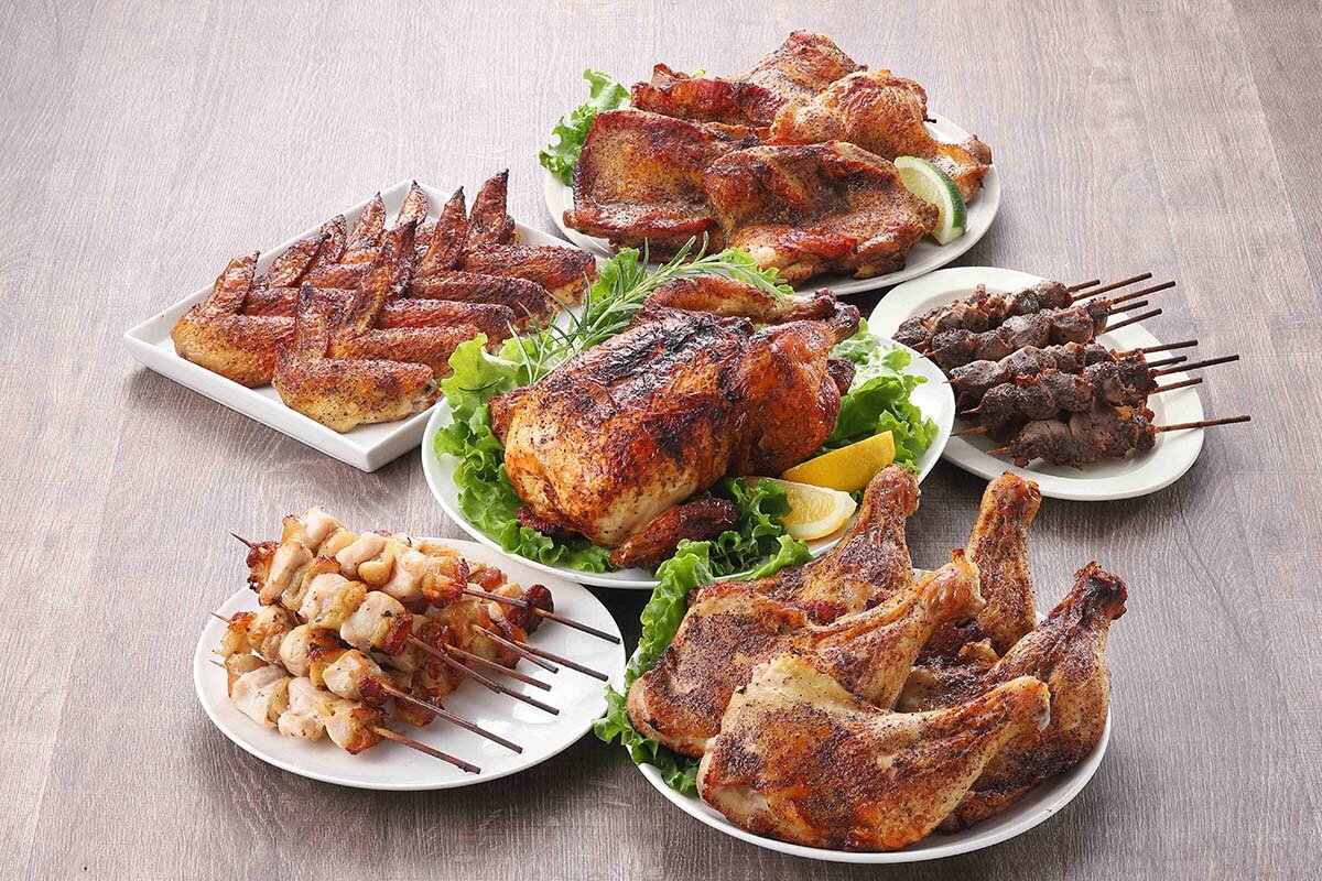 2026年で20周年の串焼きローストチキンのテイクアウト専門店「鳥周」のラインアップ