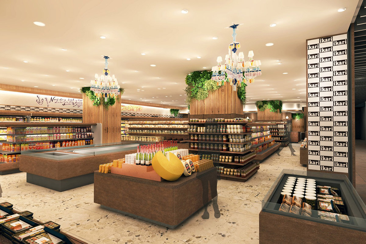 京阪沿線初出店となる高級スーパー「いかりスーパーマーケット」（イメージ）