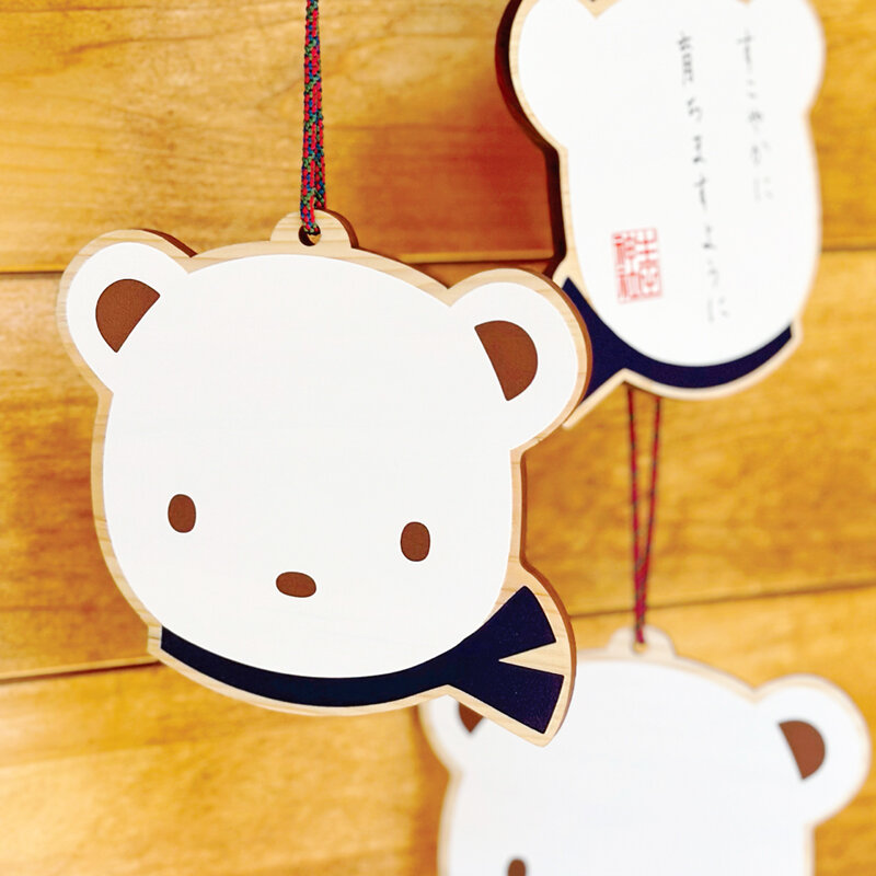 「ファミリア」と「生田神社」（神戸市中央区）のコラボ「祈願絵馬はぐくま」