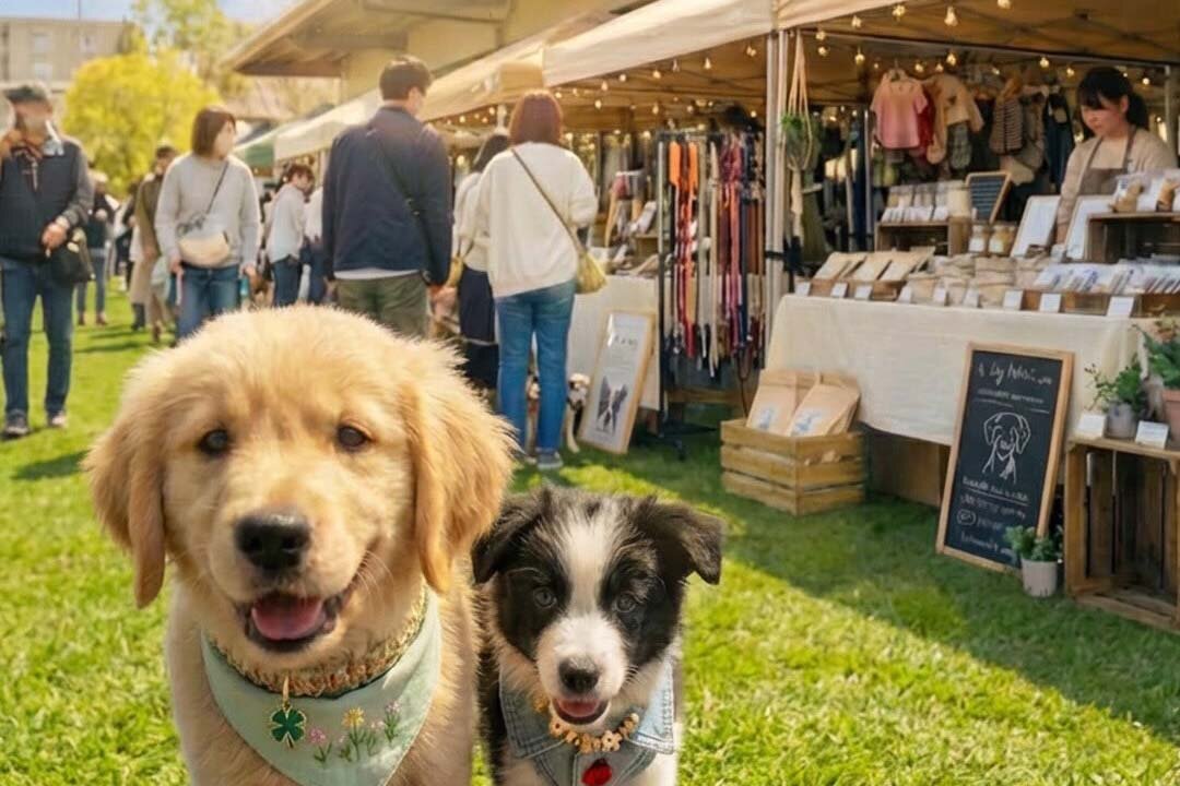 「WHATAWON（ワタワン）」のドッグイベント「わたしのワンコマルシェ」の過去開催時の様子