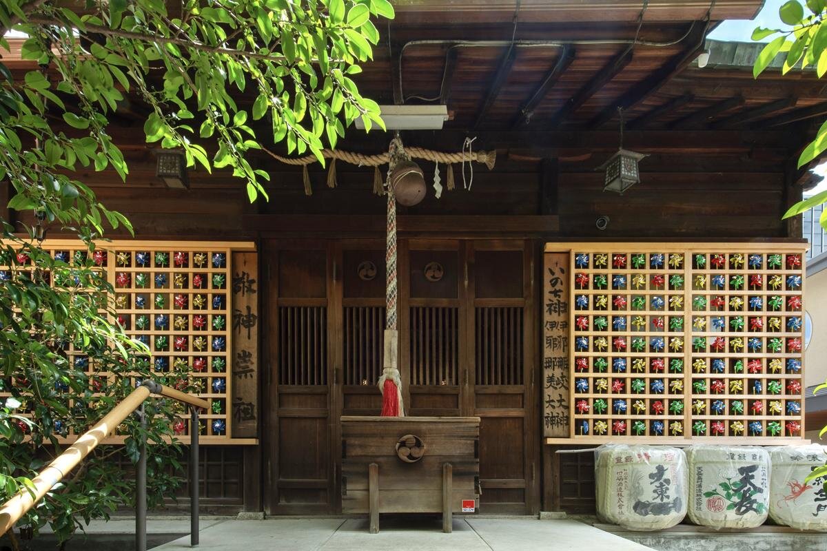 「多賀神社」の本殿（和歌山県和歌山市）