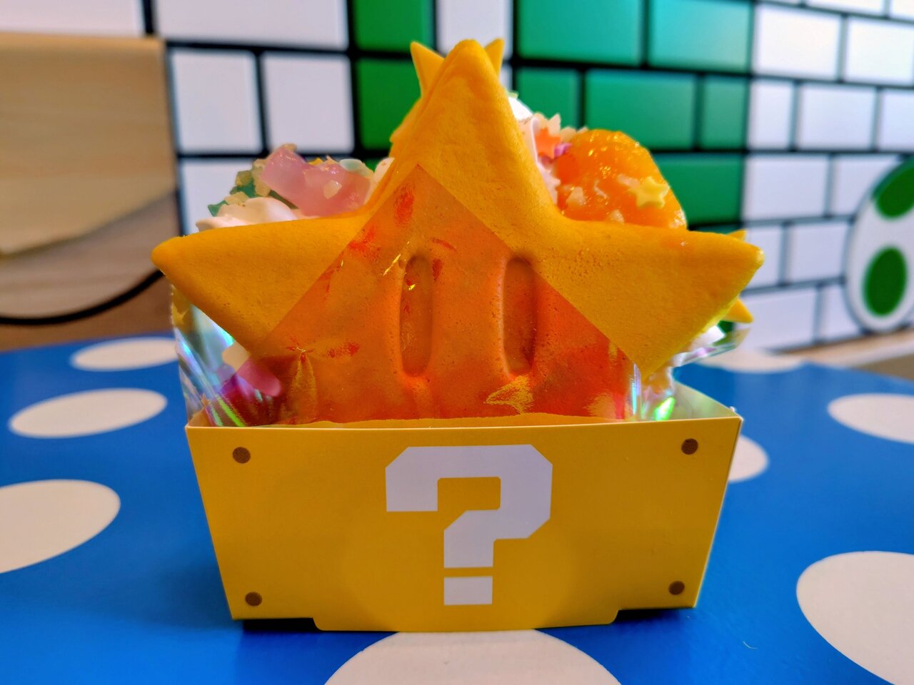 スーパースターがかわいい「無敵！スーパースター・ケーキサンド ～マンゴー～」（３月18日、USJ）