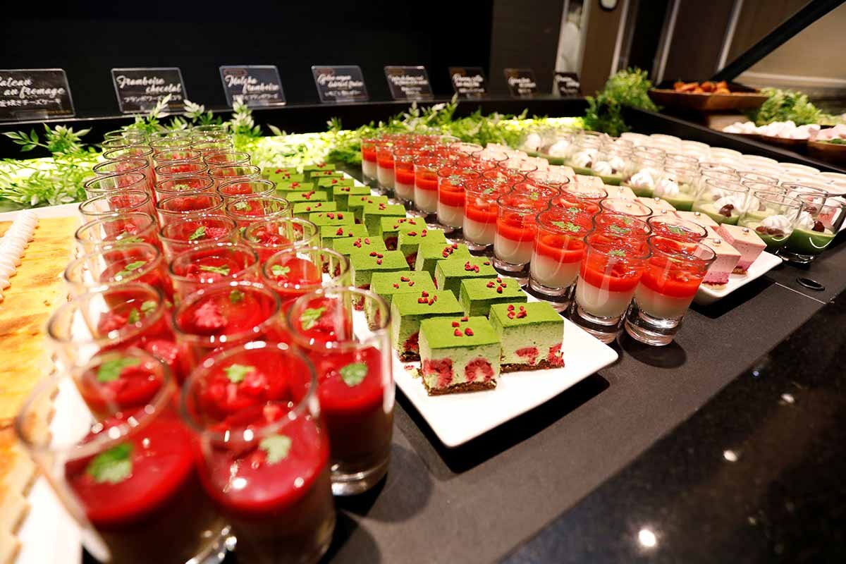 四季毎にメニューが入れ替わり、季節の味を楽しめるデザート