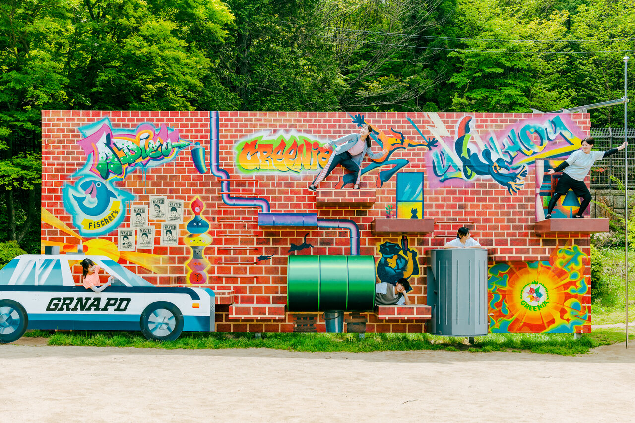 ユニークなアスレチックがさまざま（六甲山アスレチックパークGREENIA・神戸市灘区）