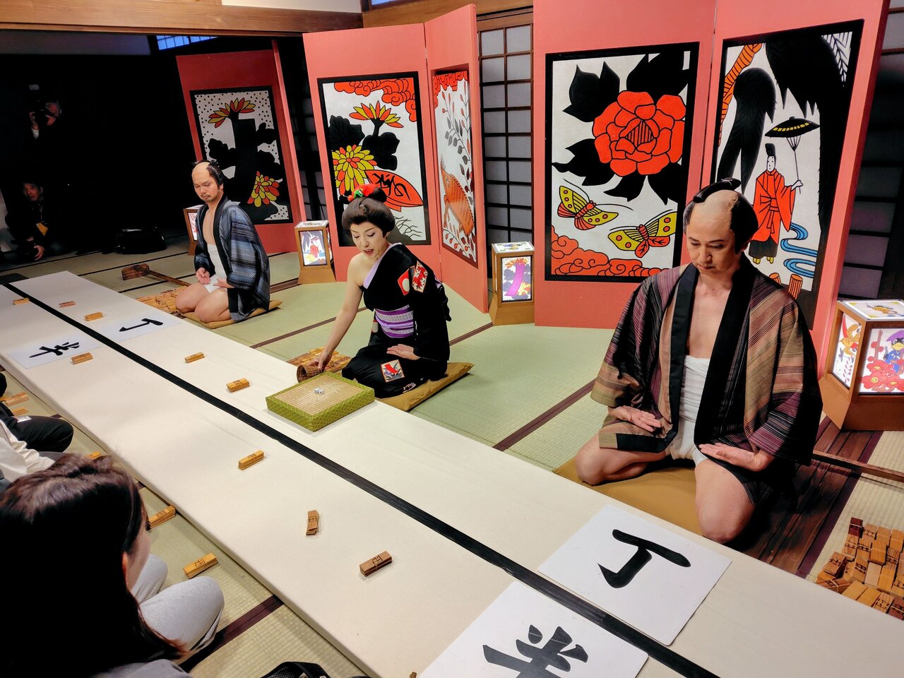 臨場感あふれる“18禁”「丁半博打」 （３月19日、太秦映画村）