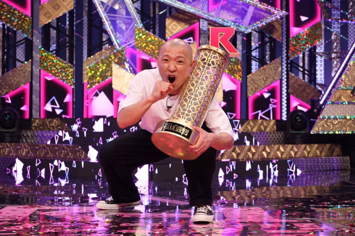 『R-1グランプリ2026』王者となった今井らいぱちさん（2026年３月21日）