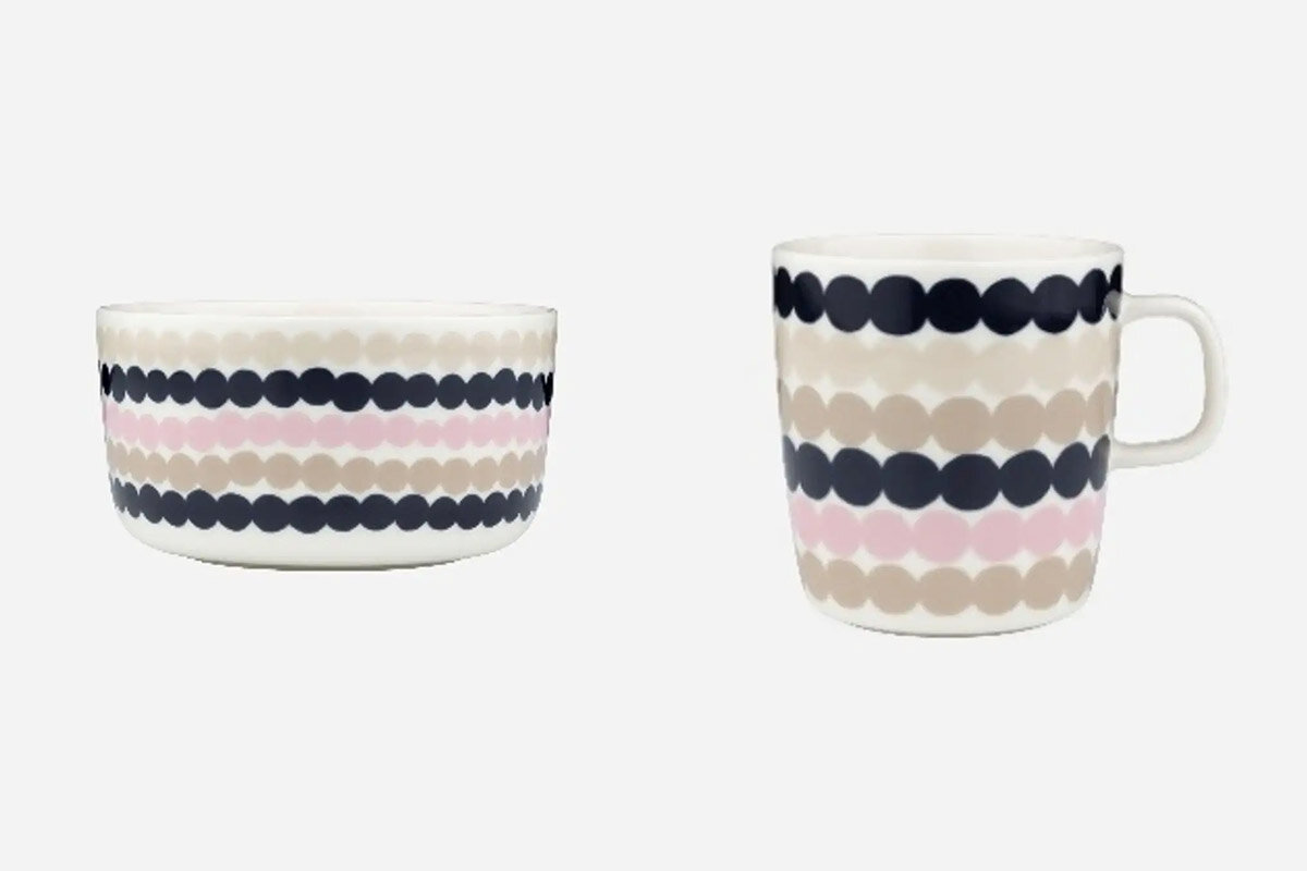 近鉄百貨店（近鉄和歌山店・近鉄奈良店）限定のボウル（右：5,720円）とマグカップ（左：5,720円・ともに税込）