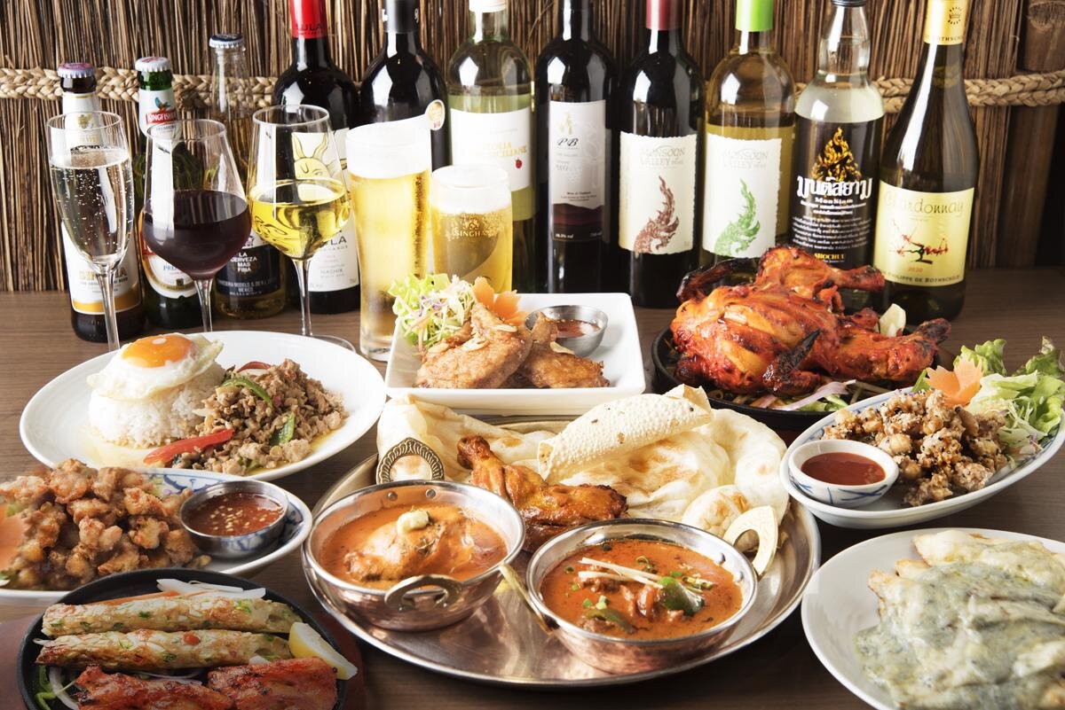 スパイスとハーブがきいたエスニック料理が楽しめます「ディップガーデン テラス KITTE大阪店」（大阪市北区）