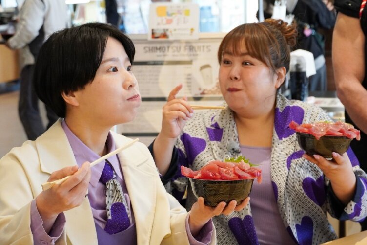 帽子の男性：海南サクアス・和泉享さん