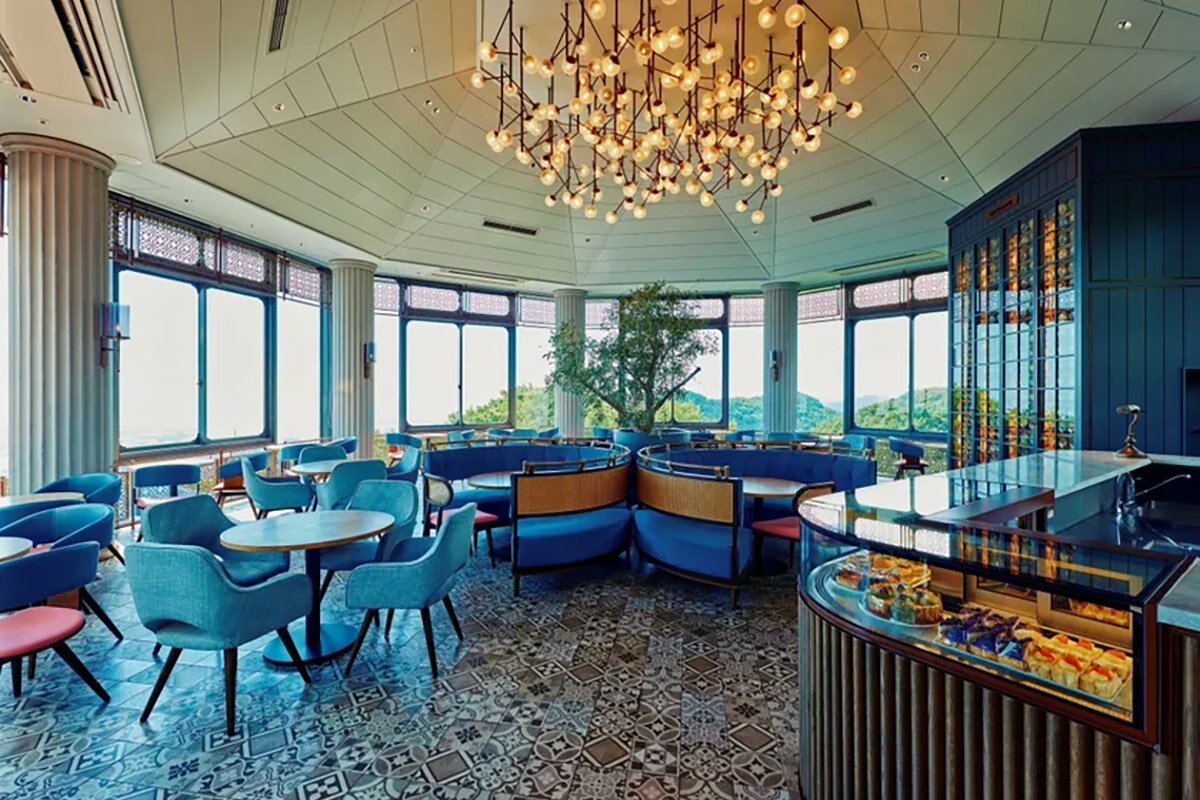 「ザ・ヴェランダ神戸」既存の2階カフェラウンジ「Herbal Cafe（ハーバルカフェ）」（神戸市中央区）