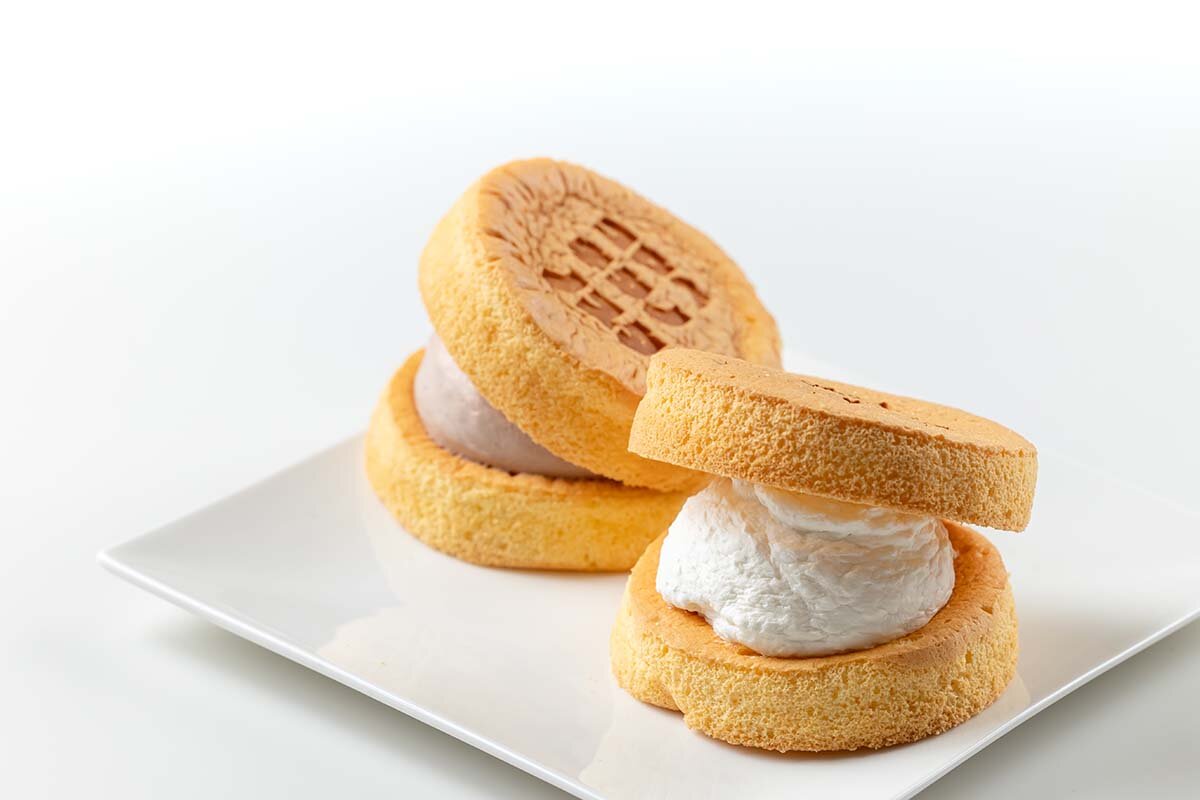 「NOSTA パンケーキサンド」クリーム（432円）