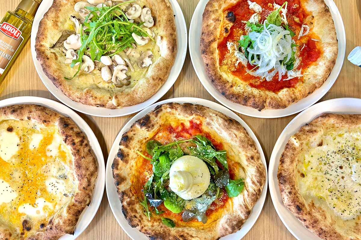 「Pizzeria NICOLA 六甲店」のピザメニュー例