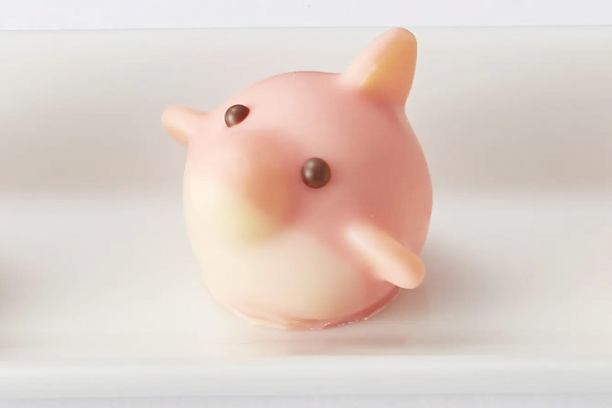 食べるのがもったいないほどかわいい、アニマランドの「ハピーナ（イルカ）」（高島屋大阪店限定、300個限定、540円・税込）