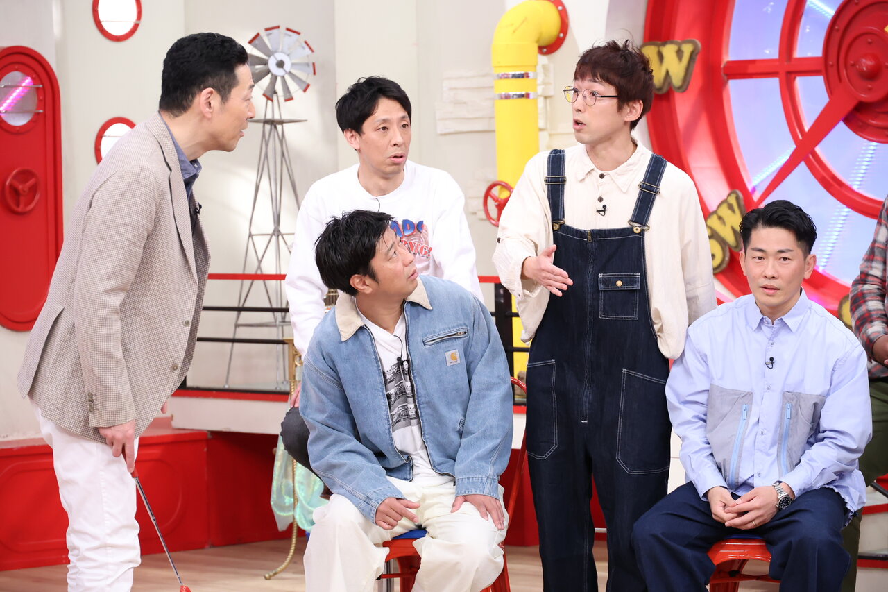 上段左から）囲碁将棋・根建太一 / ピーチ 下段左から）東野幸治 / パンサー・尾形貴弘 / ジャングルポケット・太田博久