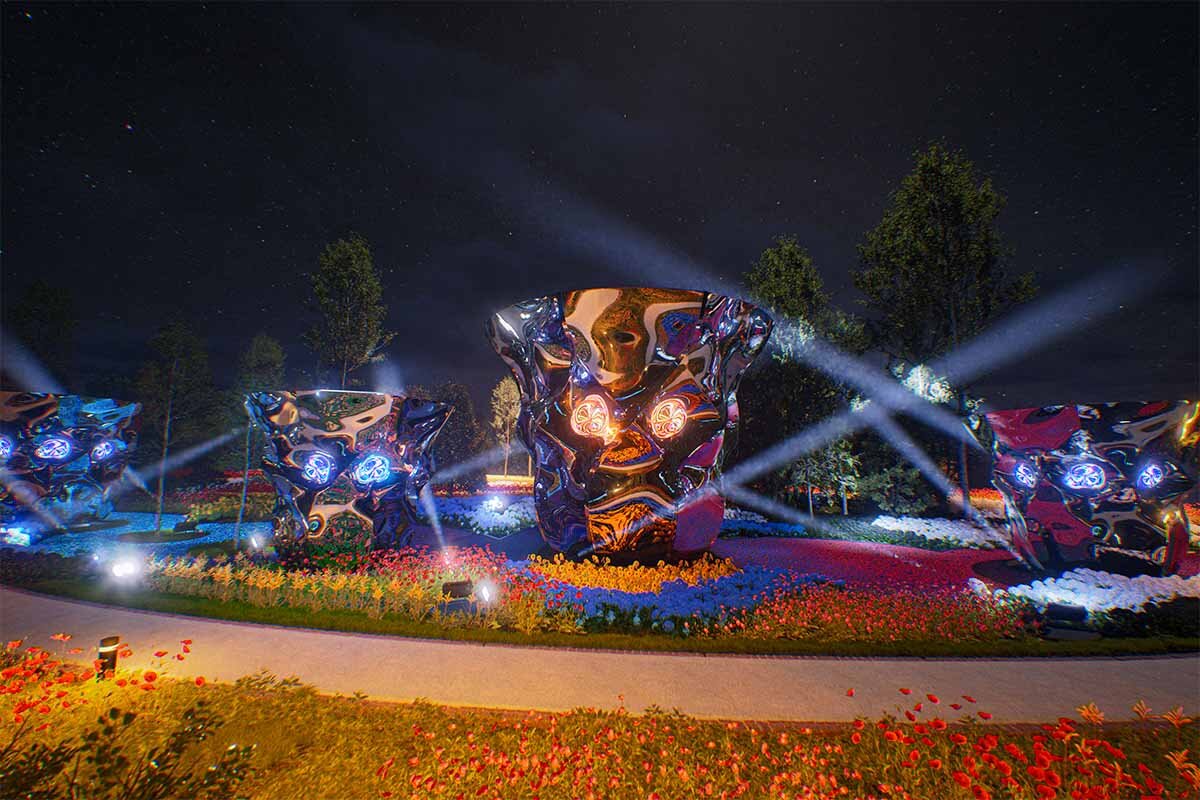 「null⁴」（テトラヌル）のイメージ ©Yoichi Ochiai