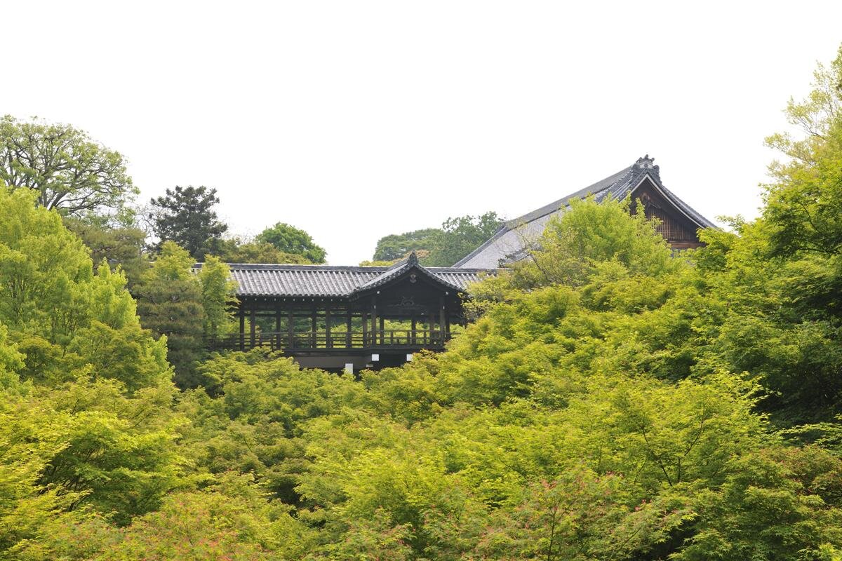 通天橋を望む景色「東福寺」（京都市東山区）