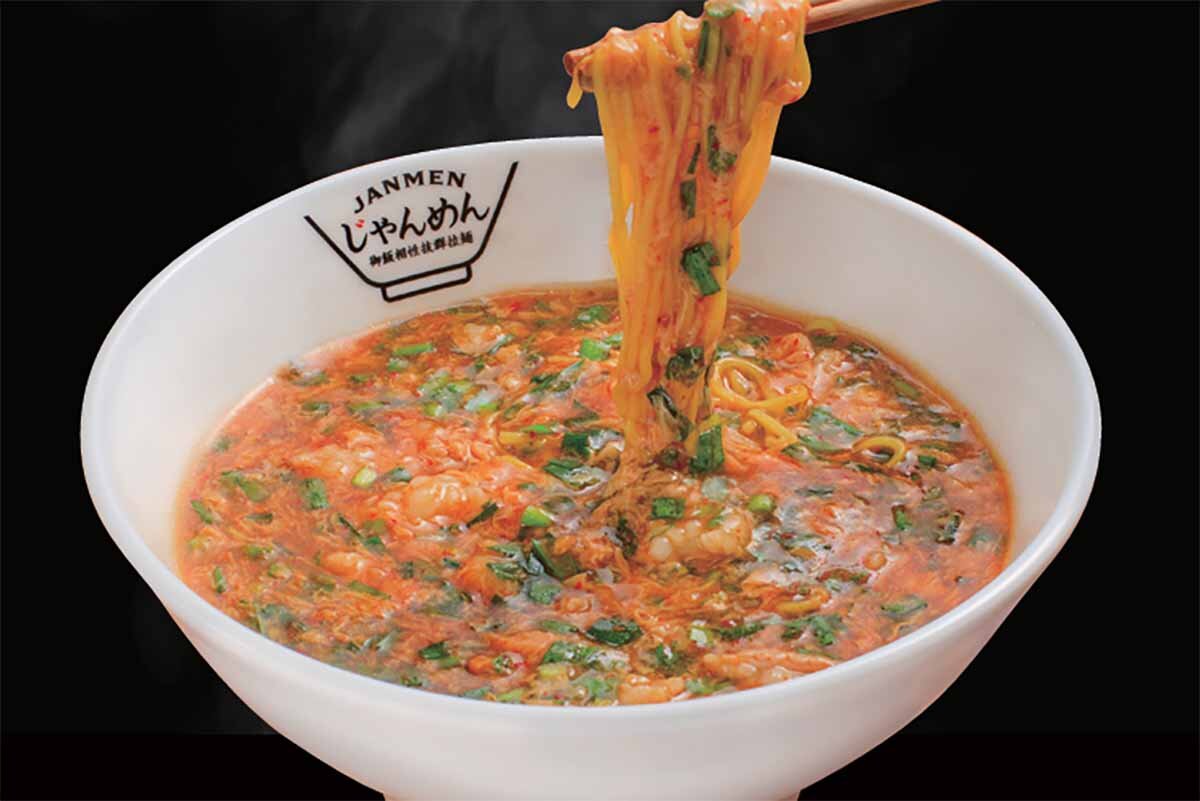 ラーメンとご飯を一度に楽しめるラーメンとして、高知県で長年愛される“ジャン麺”