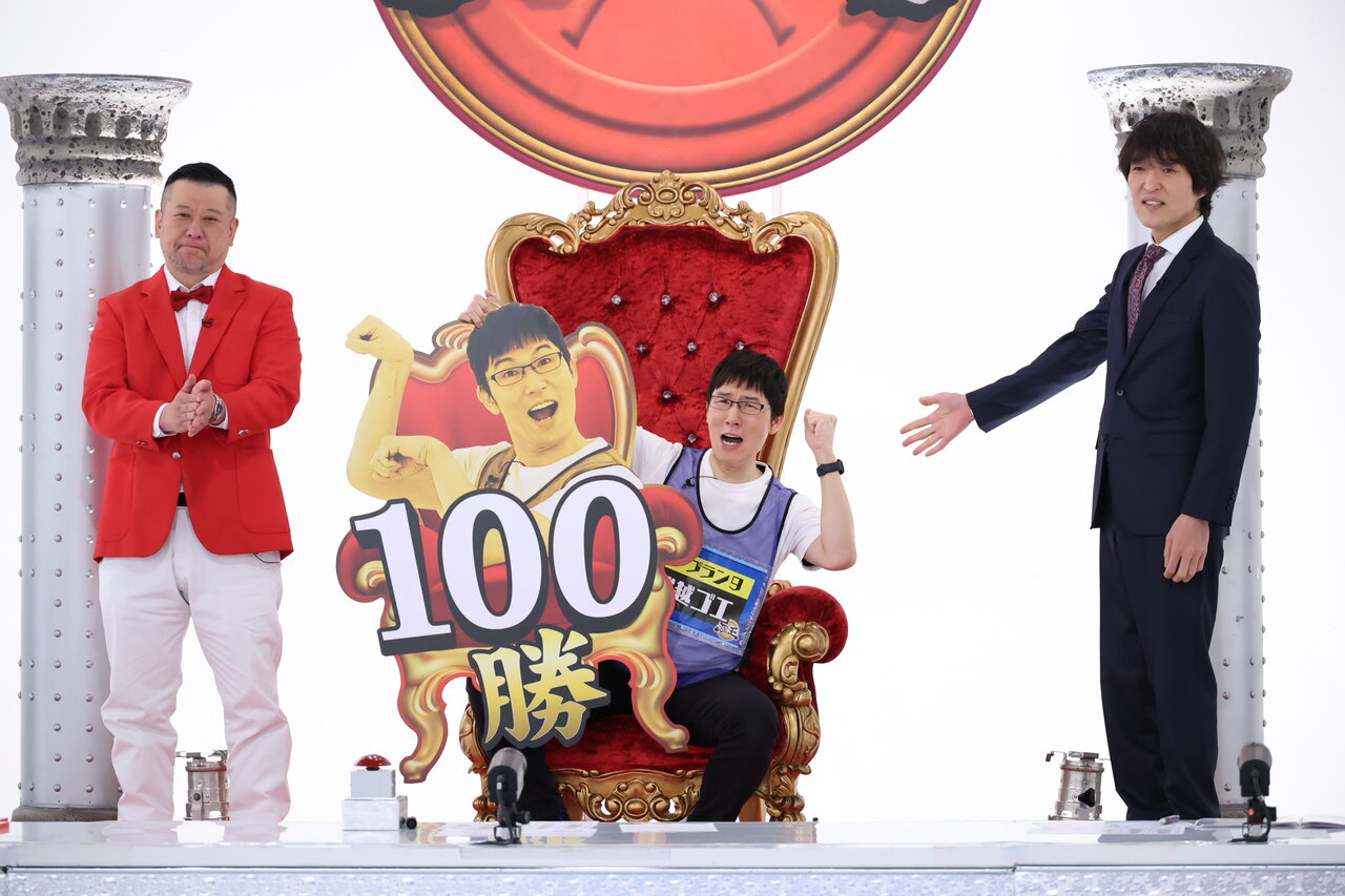 左から）ケンドーコバヤシ、ザ・プラン９ 浅越ゴエ、千原ジュニア