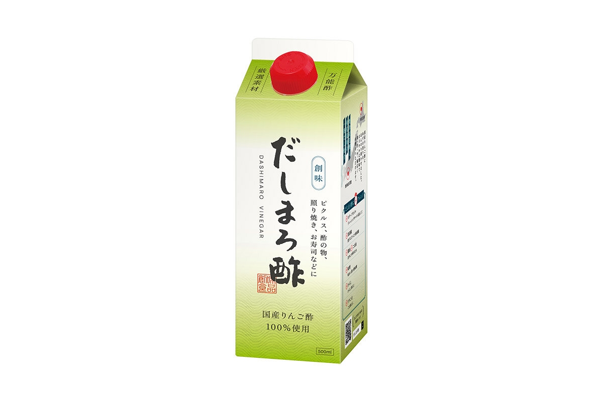 こだわりの国産素材を使った合わせ酢「だしまろ酢」（創味食品）