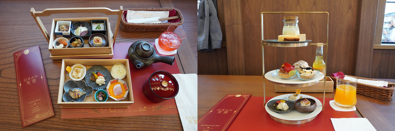 「GRAN天空」4号車ではモーニング、ランチ、アフタヌーンティーが楽しめるサービスが新登場（2026年4月）