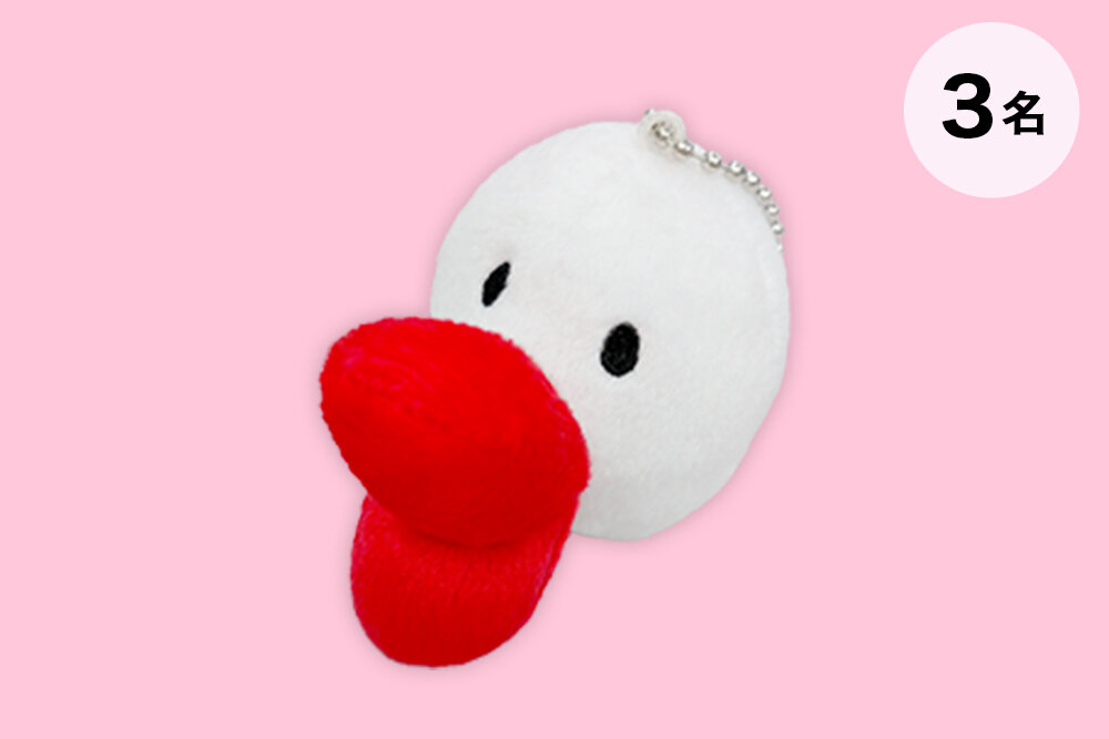 ハチエモン マスコットボールチェーン