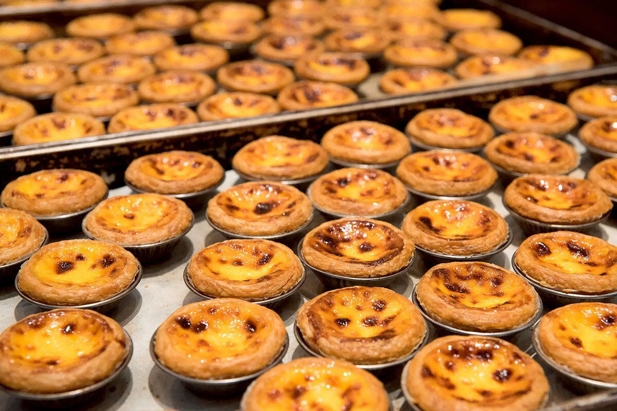 大阪・道頓堀で27年間にわたって愛されてきた「アンドリューのエッグタルト」のエッグタルト