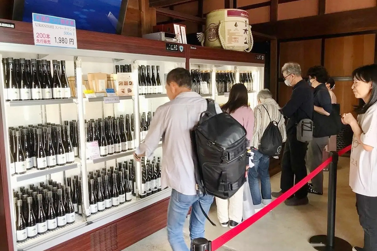 各蔵自慢の銘酒との出会いも、イベントのだいご味のひとつ