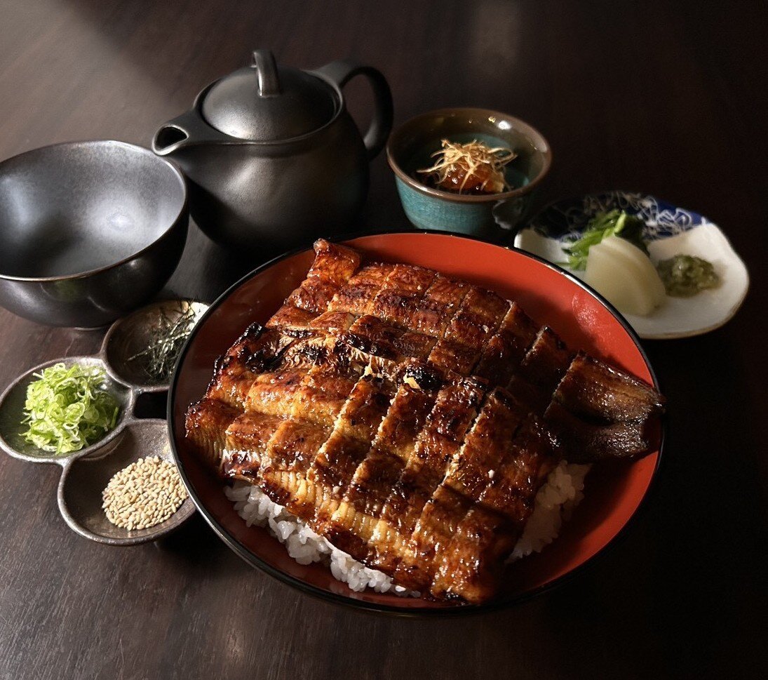 「鰻や牡蠣とか 炭し」の「うなぎひつまぶし御膳（特上）」