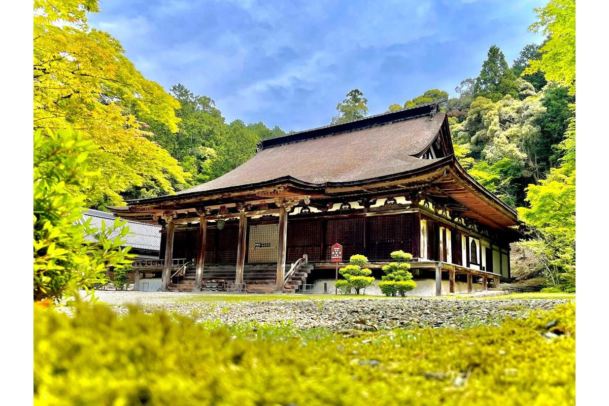 くぎを使わずに建造されている国宝・本堂「西明寺」（滋賀県犬上郡甲良町）