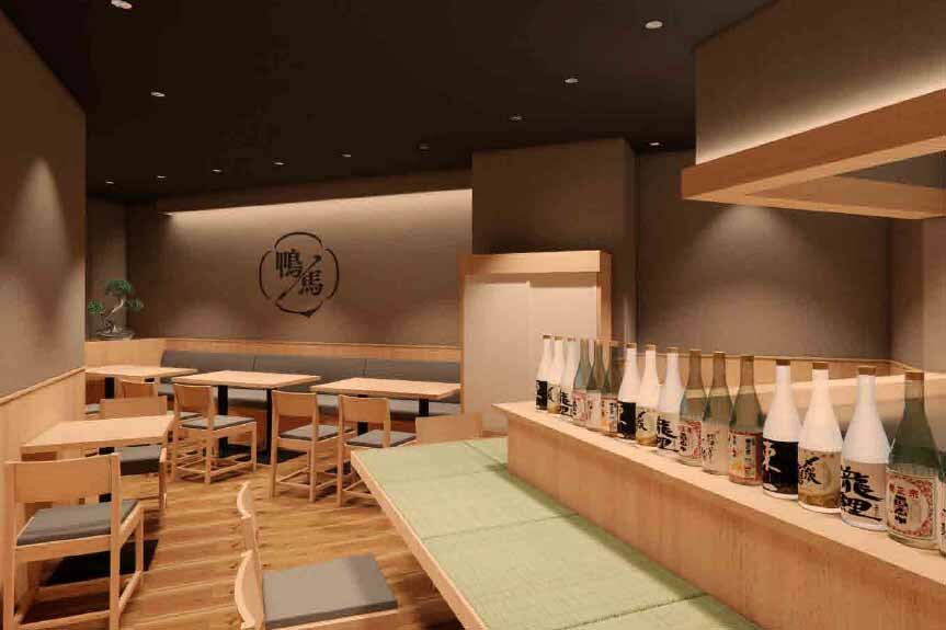 「鴨ときどき馬 四条烏丸本店」の内観イメージ
