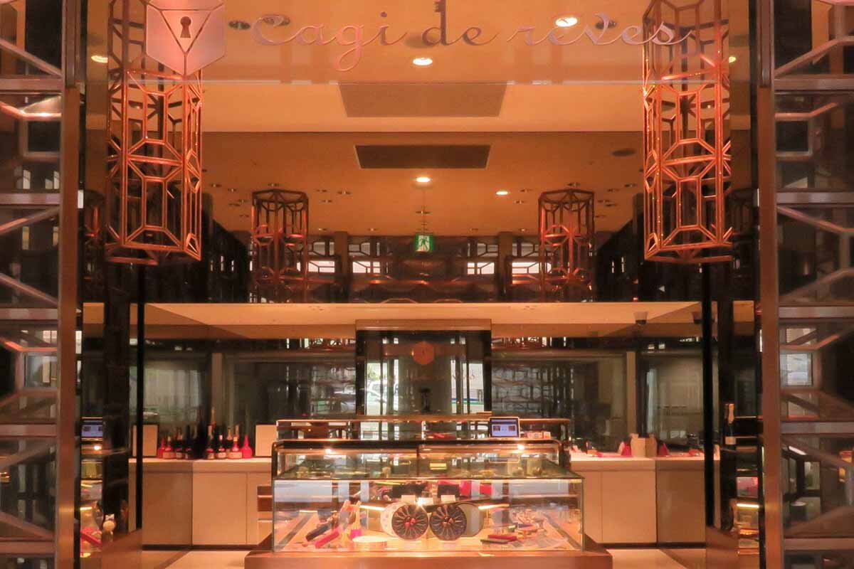 「キャギ ド レーブ」の店内