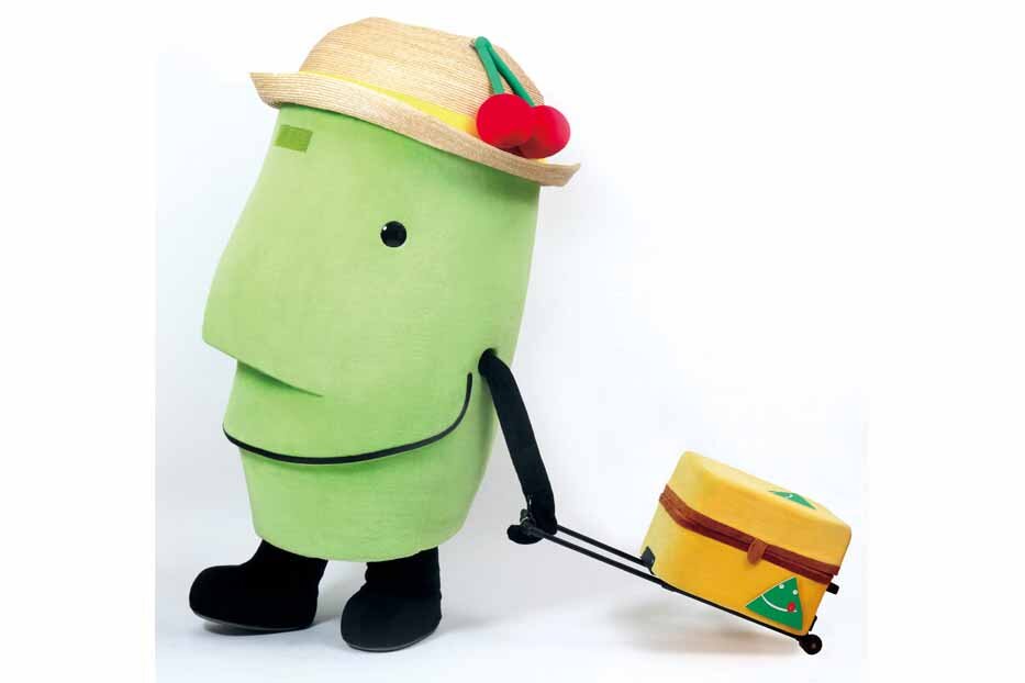 山形県PRキャラクターの“きてけろくん”