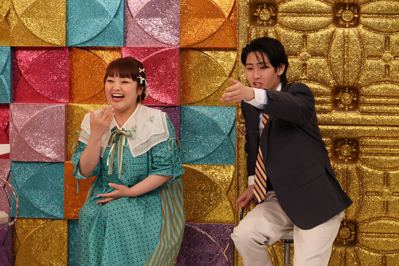 柳原可奈子、猪狩蒼弥（KEY TO LIT）