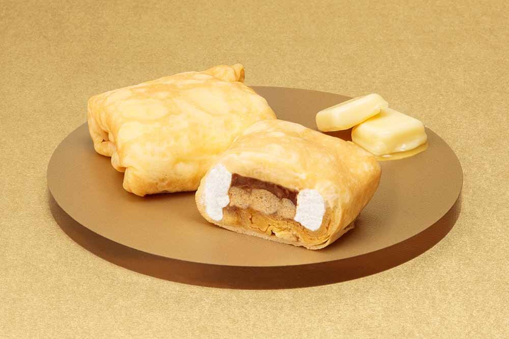 「セブン-イレブン」で販売される「バターステイツクレープ」（321.84円）