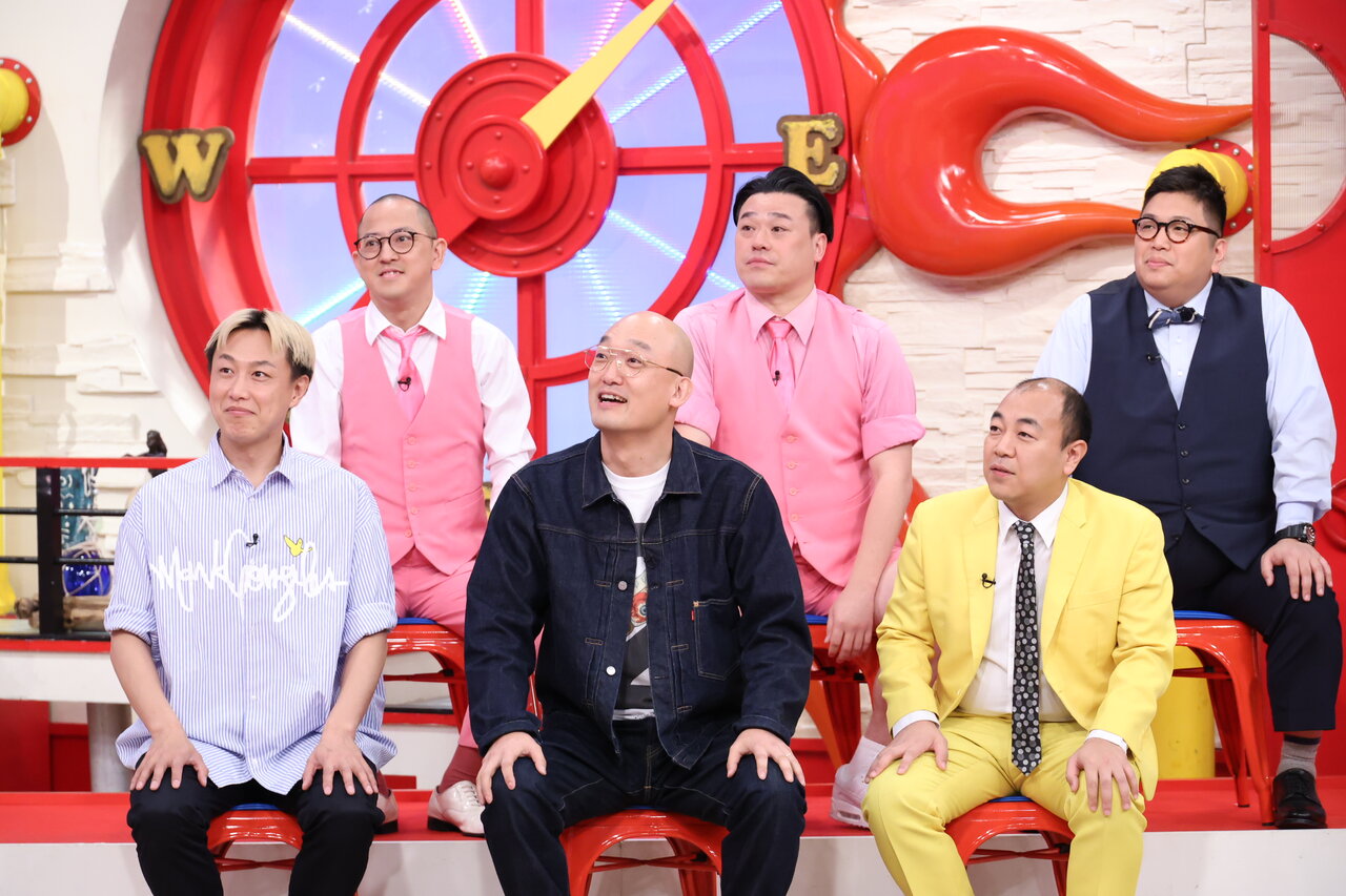 上段左から）ちゃんぴおんず / きしたかの・岸大将 下段左から）お見送り芸人しんいち / みなみかわ / きしたかの・高野正成