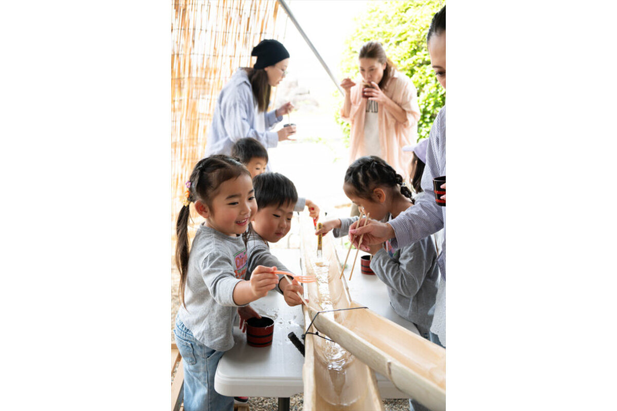 三輪そうめんのなかでも高品質の「緒環（おだまき）」が40分間食べ放題に（そうめん処いさむ・奈良県桜井市）