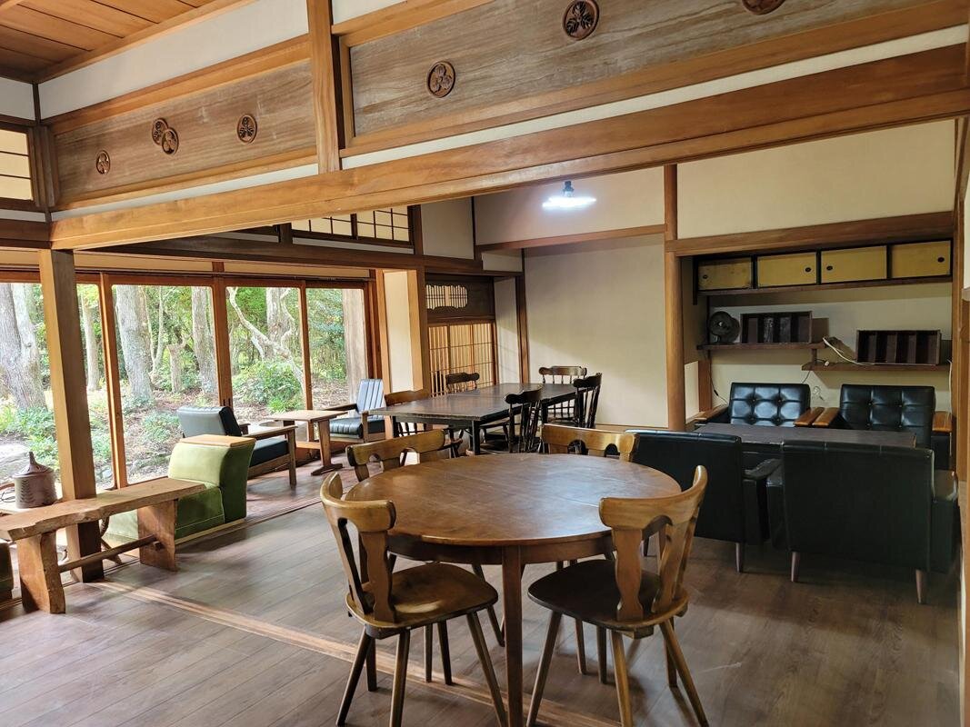 お庭がある古民家カフェ「吹上の森」（兵庫県三田市）