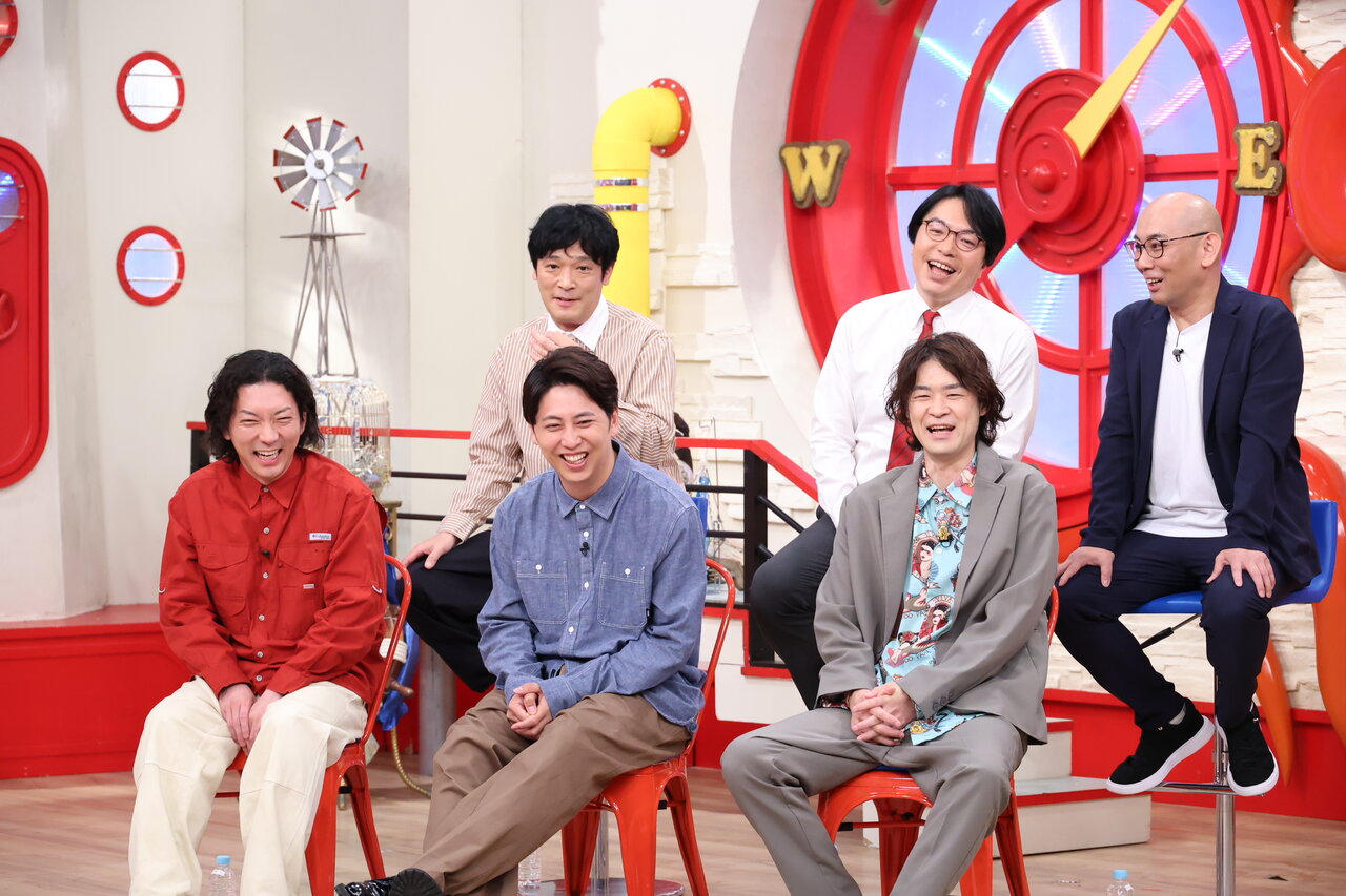 上段左から）ガリットチュウ・熊谷茶ロット / おしみんまる / 5GAP・トモ 下段左から）ニューヨーク / 林万介