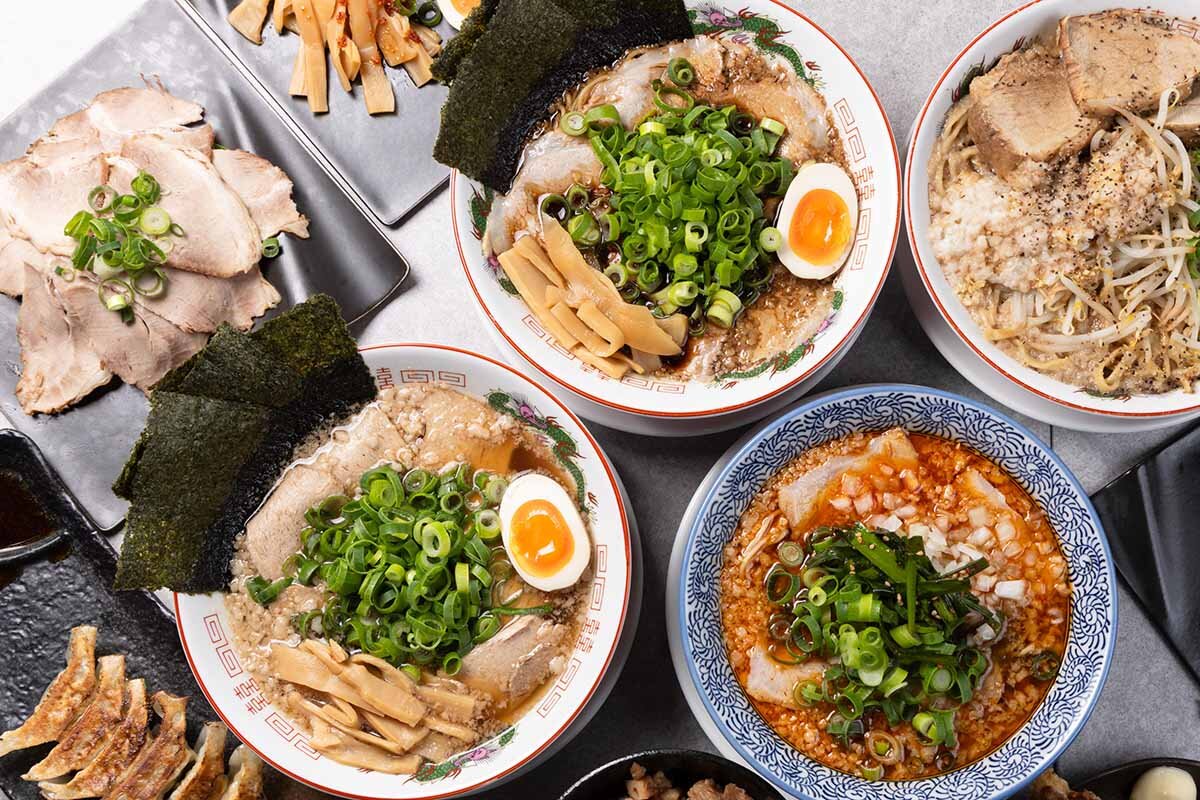 「麺屋EDITION雄琴店」のメニューのラインアップ