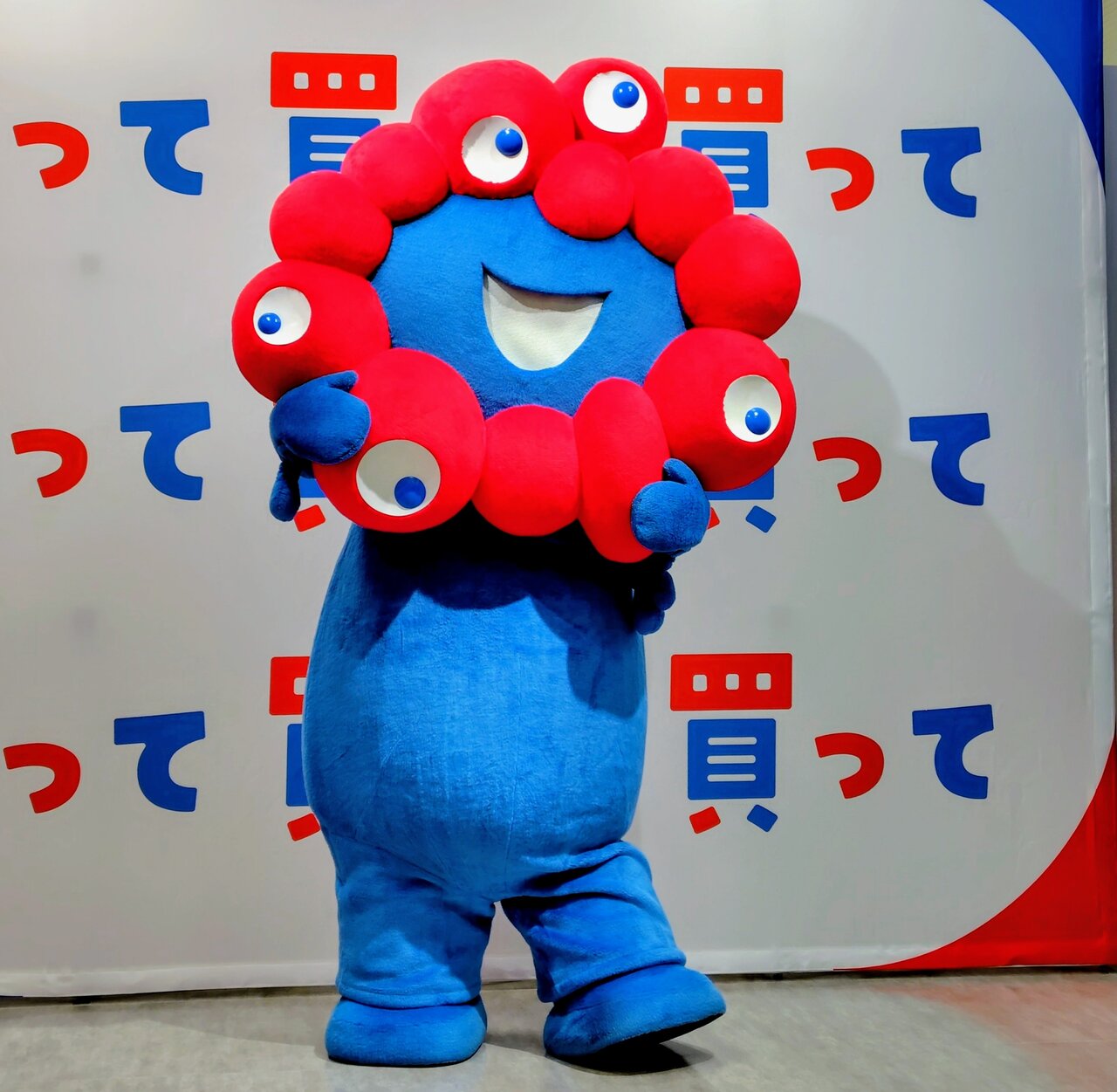 ミャクミャクも登場（2026年１月、大阪市北区）